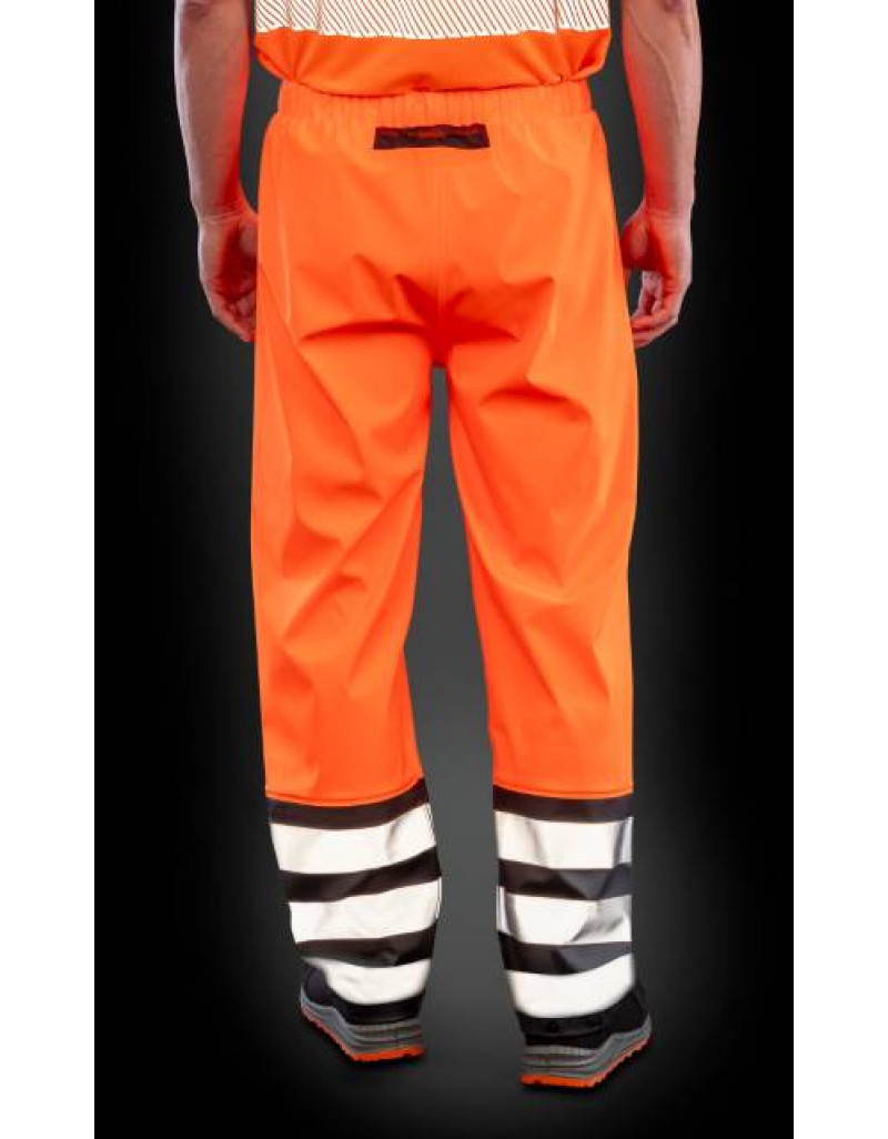 Pantaloni de siguranță impermeabili cu elemente reflectorizante